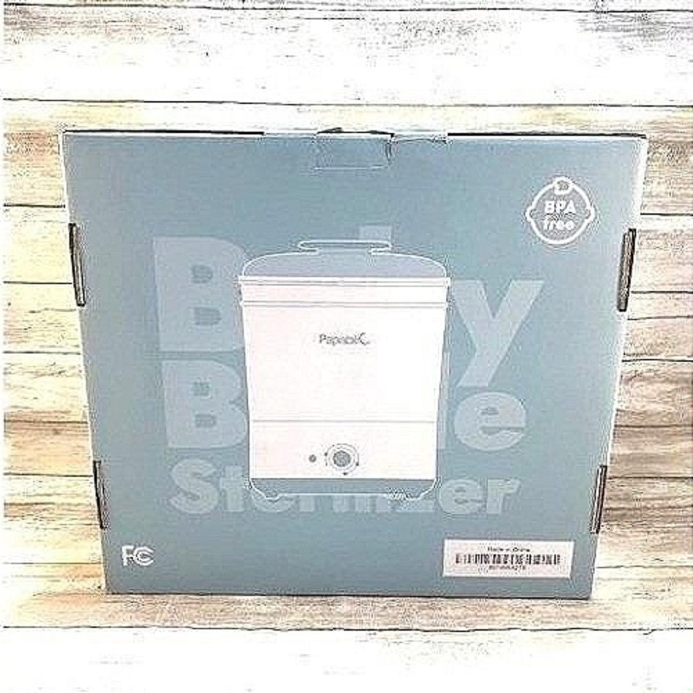 Papablic Baby Bottle Sterilizer & Dryer 3-In-1‎ Large Capacity Auto Shut-Off BPA